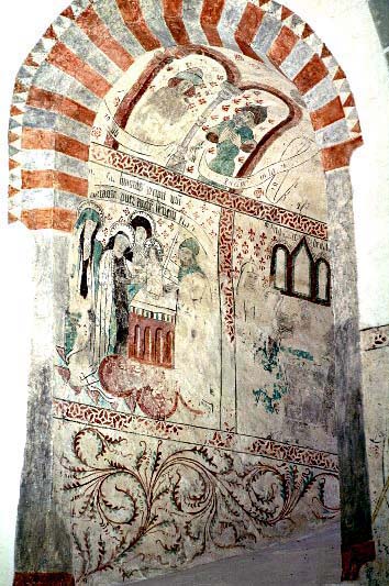 Bild: 9124132 (9124132.jpg). Motiv: framb�randet i templet mm. Foto: Lennart Karlsson