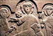 Bild: 9003502 (9003502.jpg). Motiv: Majestas Domini / Maria (?) / Petrus. Foto: Lennart Karlsson