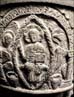 Bild: 9014235 (9014235.jpg). Motiv: Majestas Domini omgiven av evangelistsymbole. Foto: Lennart Karlsson