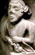 Bild: 9016029 (9016029.jpg). Motiv: h�rnfigur, man med djurhuvud. Foto: Lennart Karlsson