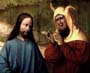 Bild: 9306324 (9306324.jpg). Motiv: Jesus frestas av Dj�vulen. Foto: Lennart Karlsson