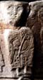 Bild: 9447635 (9447635.jpg). Motiv: h�rnfigur med nyckel  (Petrus?). Foto: Lennart Karlsson