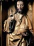 Bild: 9522909 (9522909.jpg). Motiv: Kristus som Salvator mundi. Foto: Lennart Karlsson