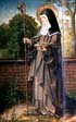 Bild: 9533923 (9533923.jpg). Motiv: Agnes av Assisi. Foto: Lennart Karlsson