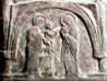 Bild: 9551426 (9551426.jpg). Motiv: framb�randet i templet. Foto: Lennart Karlsson